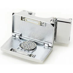 Nexbelt Sleek Crystal White Womens Belt 5 Nexbelt Sleek Crystal White Womens Belt -Optimal Golf Shop 12217 1