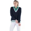 Jofit Appletini Collection Heritage Womens Golf Sweater -Optimal Golf Shop 12971 MIDNIGHT 5136ce98 0349 4354 9ead adbd1187b9e6