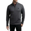 TravisMathew Thats The One Mens 1/2 Zip -Optimal Golf Shop 13081 HTHRBLACK 707c7e81 a609 4bd5 8483 226293ea1009