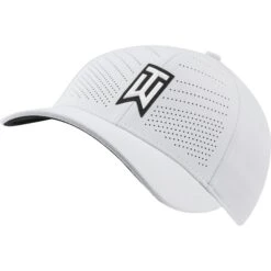 Nike AeroBill Tiger Woods Heritage86 Mens Hat 8 Nike AeroBill Tiger Woods Heritage86 Mens Hat -Optimal Golf Shop 13164 100WHITE