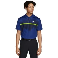 Nike Dri-FIT Vapor Printed Mens Golf Polo -Optimal Golf Shop 13205 455DEEPROYAL
