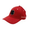 Black Clover Premium Clover 29 Red Mens Hat 1 Black Clover Premium Clover 29 Red Mens Hat -Optimal Golf Shop 13733 BLKWHTRED