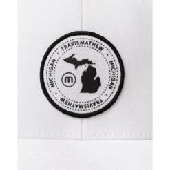 TravisMathew Sunset Clap Mens Hat -Optimal Golf Shop 14921 WHITE 2