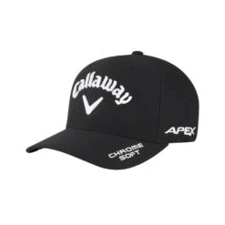 Optimal Golf Shop 31 Callaway Tour Authentic FlexFit Black Mens Hat