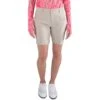 JoFit Belted 7.5in Womens Golf Shorts 2 JoFit Belted 7.5in Womens Golf Shorts -Optimal Golf Shop 17509 SAND