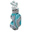 Tour Edge Lady Edge Left Hand Womens Complete Golf Set -Optimal Golf Shop 17542 GREYTURQUISE