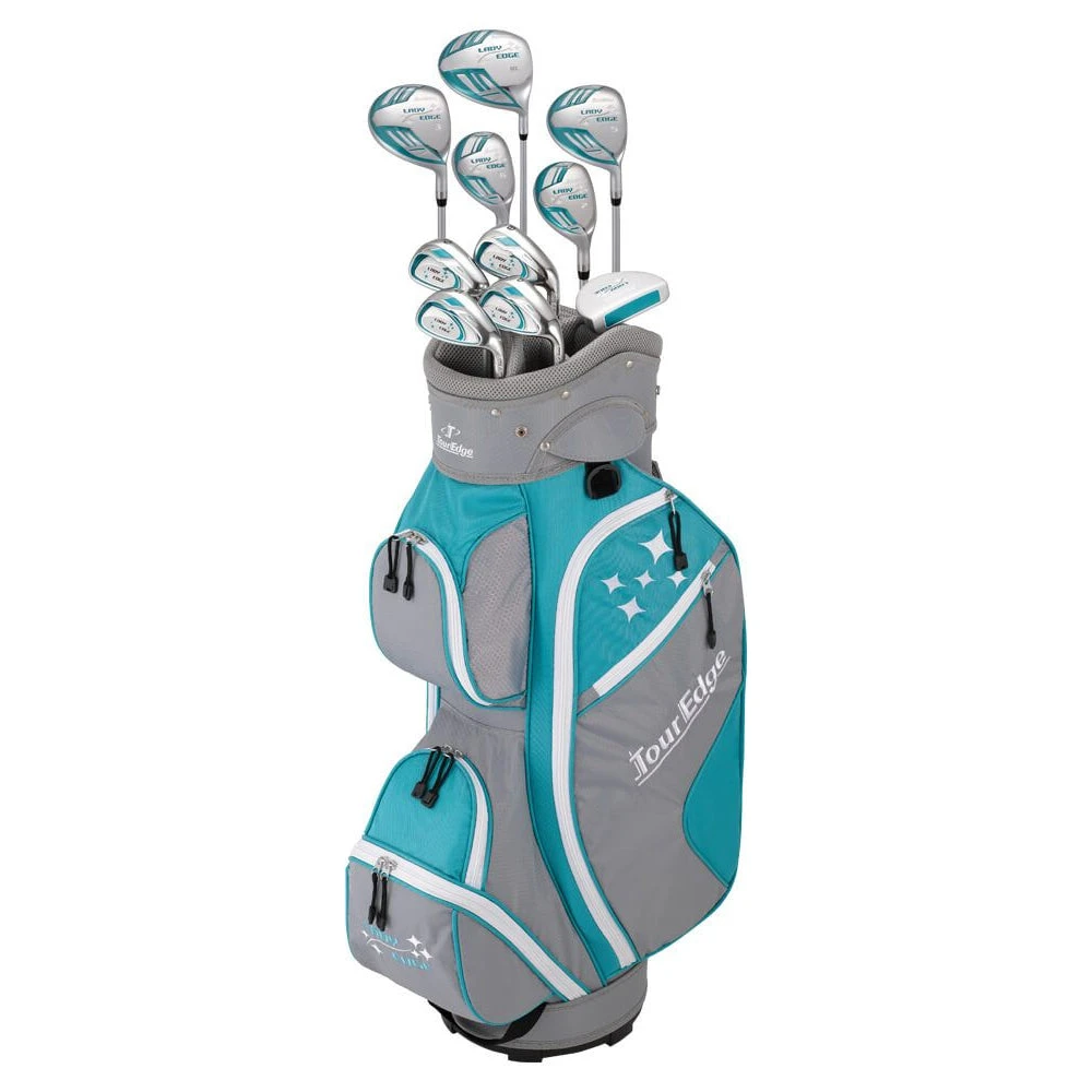 Tour Edge Lady Edge Left Hand Womens Complete Golf Set 2 Tour Edge Lady Edge Left Hand Womens Complete Golf Set