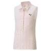 PUMA Golf Puma CLOUDSPUN Polka Girls Sleeveless Golf Polo