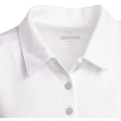 Adidas Golf Adidas Performance Girls Sleeveless Golf Polo 9 Adidas Golf Adidas Performance Girls Sleeveless Golf Polo -Optimal Golf Shop 18718 WHITE 3