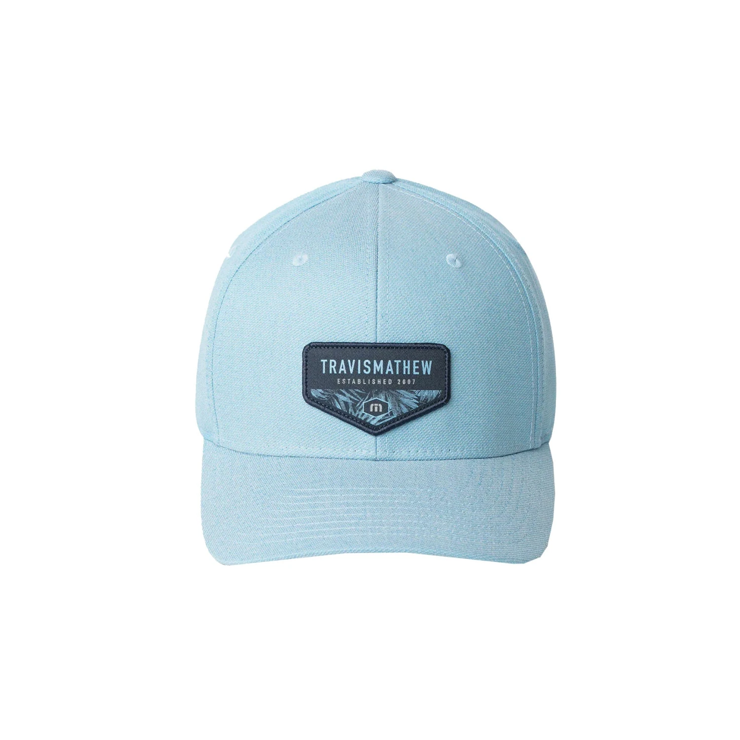 TravisMathew Lifeguard On Duty Heather Heritage Blue Mens Hat 3 TravisMathew Lifeguard On Duty Heather Heritage Blue Mens Hat
