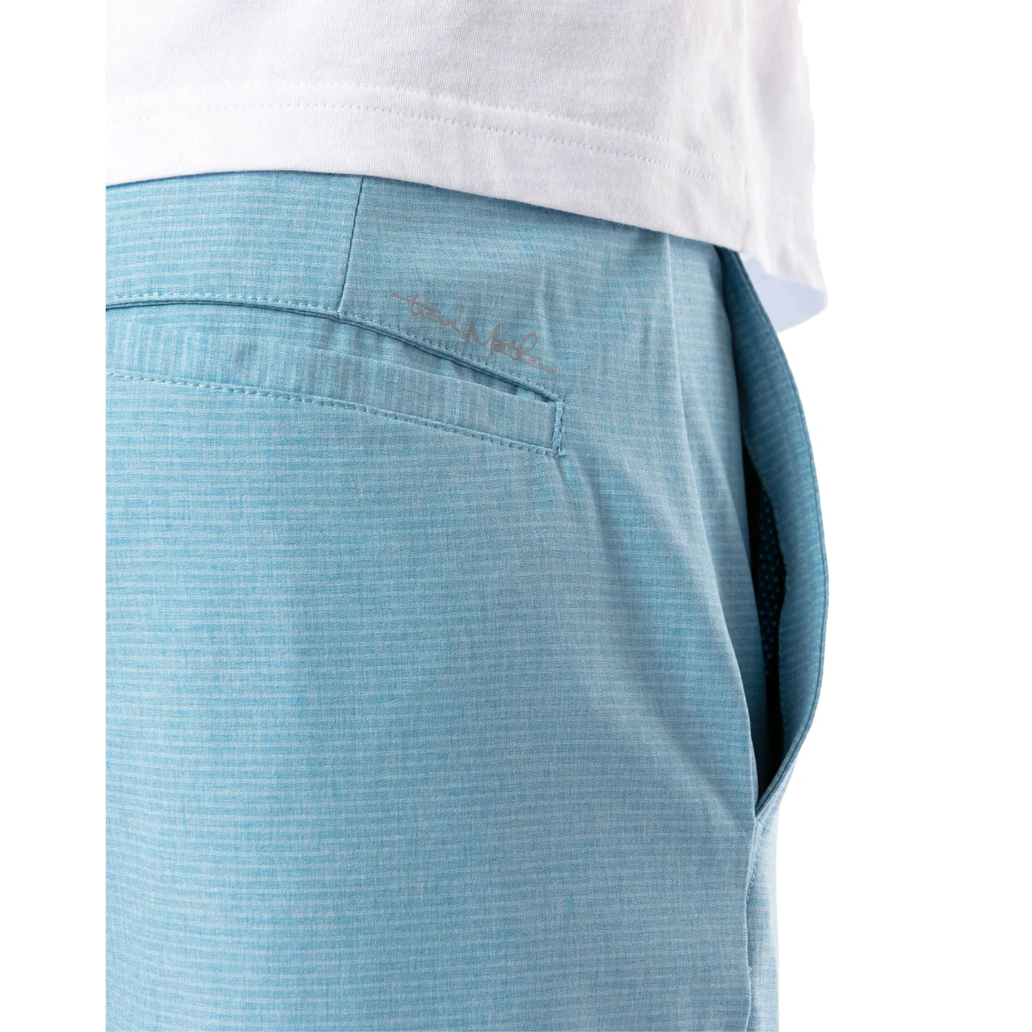 TravisMathew Kona Gold Heritage Blue 10in Mens Golf Shorts 4 TravisMathew Kona Gold Heritage Blue 10in Mens Golf Shorts - Image 2