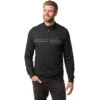 TravisMathew Hot Cocoa Mens Golf 1/4 Zip -Optimal Golf Shop 22674 BKSHRKSKN0BSH