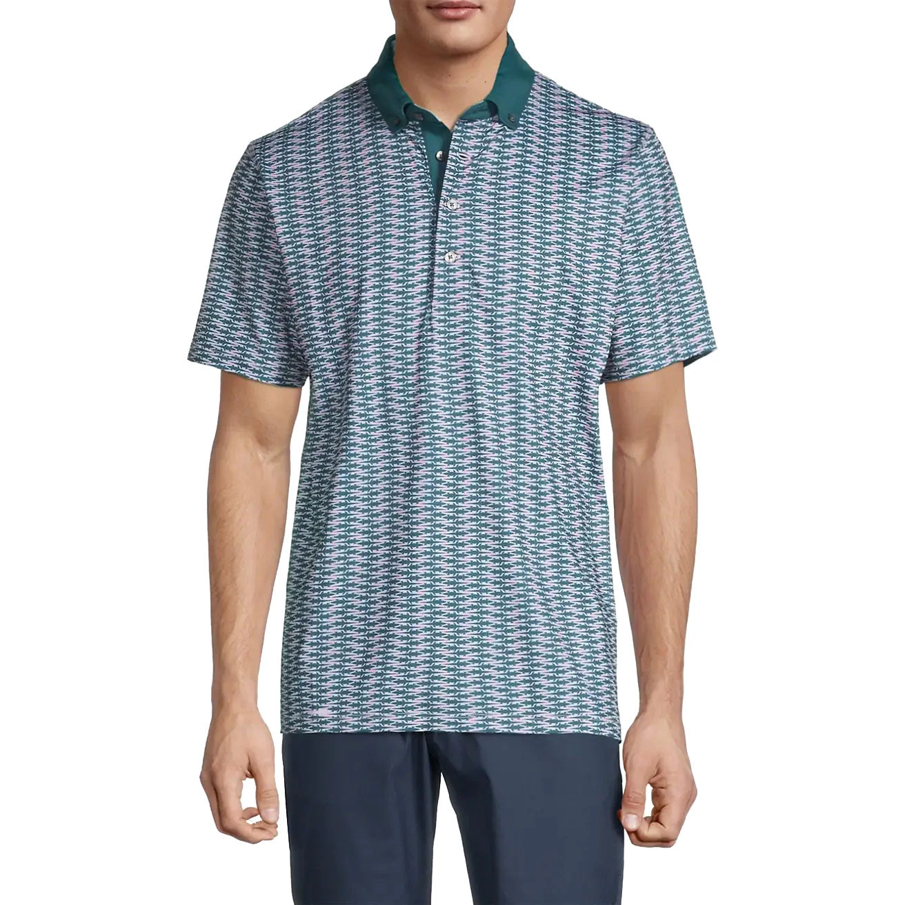 Greyson Alligator Nation Blossom Mens Golf Polo 3 Greyson Alligator Nation Blossom Mens Golf Polo