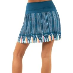 Lucky In Love Borderline Pleated Indigo 17.25in Womens Golf Skort 7 Lucky In Love Borderline Pleated Indigo 17.25in Womens Golf Skort -Optimal Golf Shop 22874 INDIGO402 2 49d767cf 400f 48a7 aff5 ec60ccd63ae1