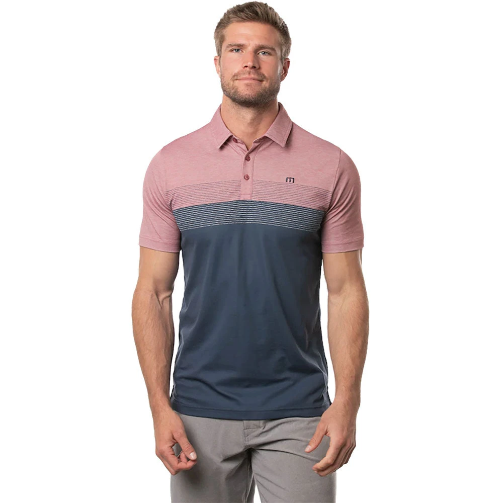 TravisMathew Lake Life Mens Golf Polo 3 TravisMathew Lake Life Mens Golf Polo