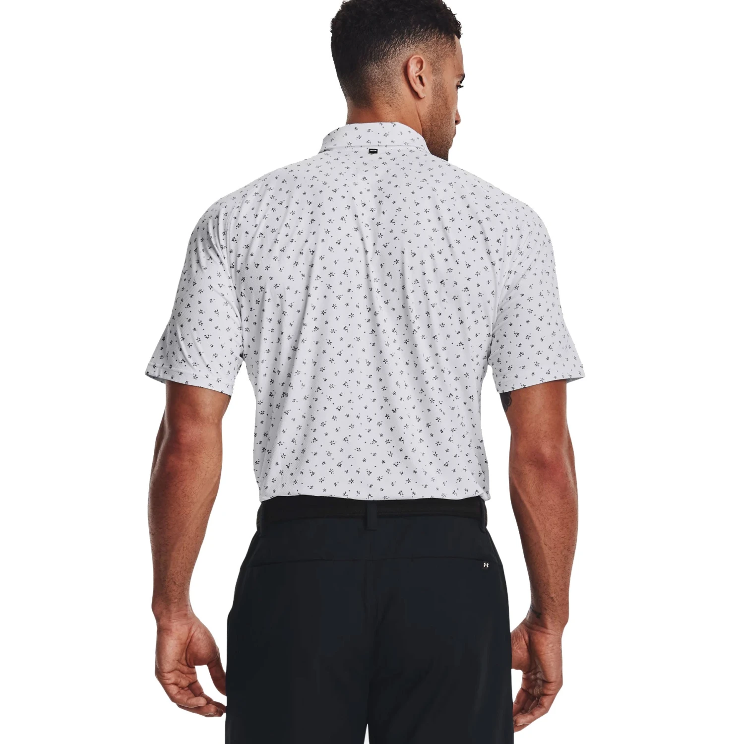 Under Armour Iso-Chill Floral Dash Mens Golf Polo 4 Under Armour Iso-Chill Floral Dash Mens Golf Polo - Image 2