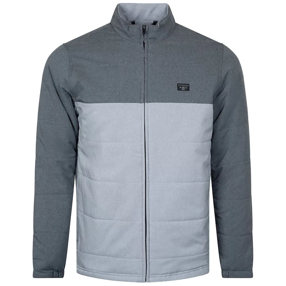 TravisMathew Bite The Bullet Heather Black Mens Golf Jacket 3 TravisMathew Bite The Bullet Heather Black Mens Golf Jacket