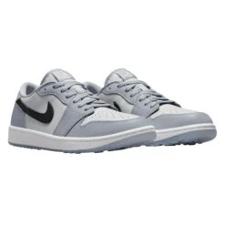 Nike Air Jordan 1 Low G Mens Golf Shoes -Optimal Golf Shop 27101 GRYBKDUST002