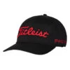 Titleist Tour Performance Staff Mens Golf Hat -Optimal Golf Shop 85048 BLACKRED
