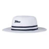 Titleist Cotton Stripe Mens Bucket Hat 1 Titleist Cotton Stripe Mens Bucket Hat -Optimal Golf Shop 85132 WHITENAVY