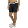 JoFit Belted 7.5 In Womens Golf Shorts -Optimal Golf Shop GB505 BLKBLACK