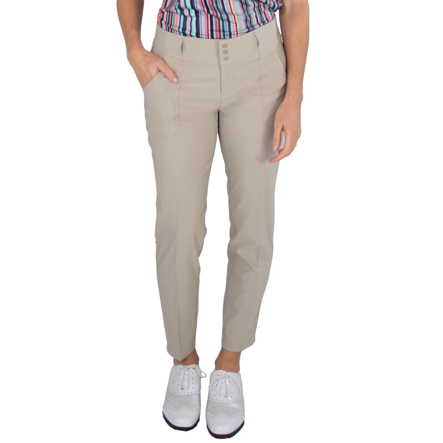 Jofit Belted Cropped Womens Golf Pants 3 Jofit Belted Cropped Womens Golf Pants